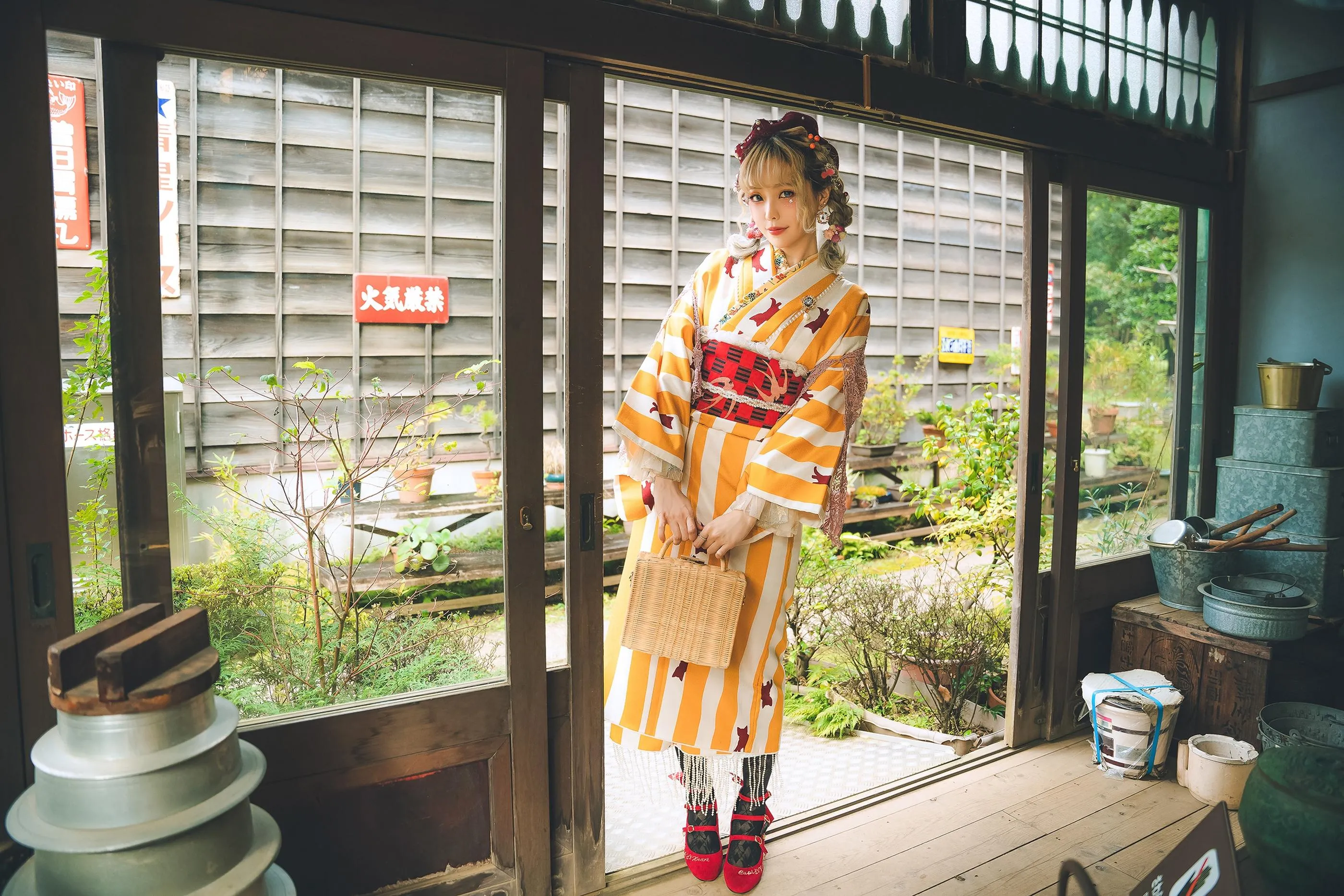 ElyEE子 – NO.90 [2020 Ely Collection] Digital photo set 10套-6 Retro Kimono II [62P]插图1